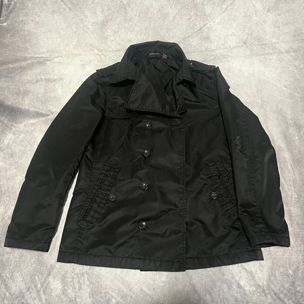 ESPRIT MEDIUM MEN'S BLACK RAIN COAT